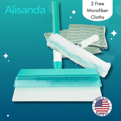 💦Alisanda Recyclable Silicone Window Squeegee Kit.
