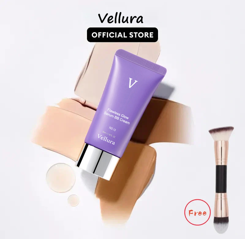 Final 3 Hours: 60%OFF🔥Vellura™ V Flawless Glow Serum BB Cream With Free Brush