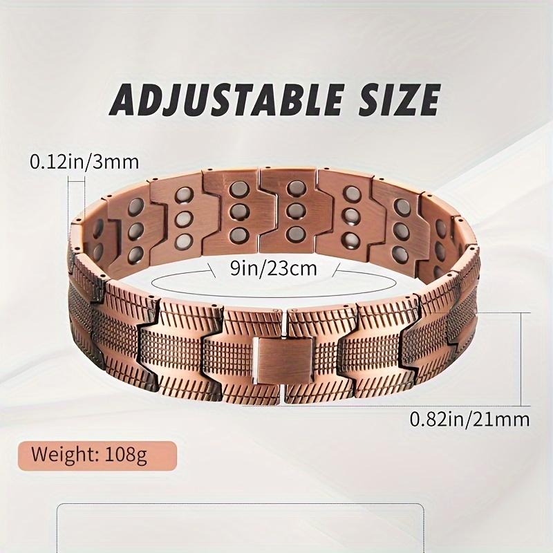 Copper magnetic bracelet——Relieve fatigue and promote blood circulation💕