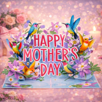 Happy Mother's Day with Hummingbirds