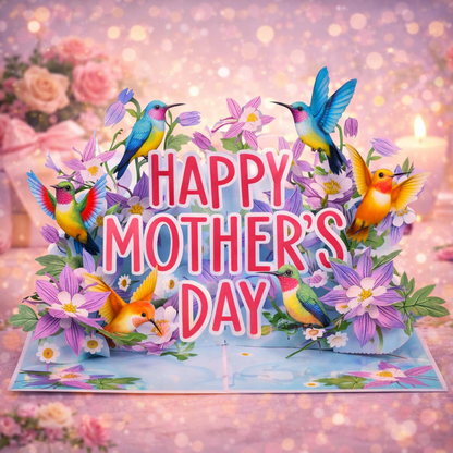 A Beautiful Mother’s Day Surprise She’ll Never Forget – 3D Pop-Up Keepsake Card