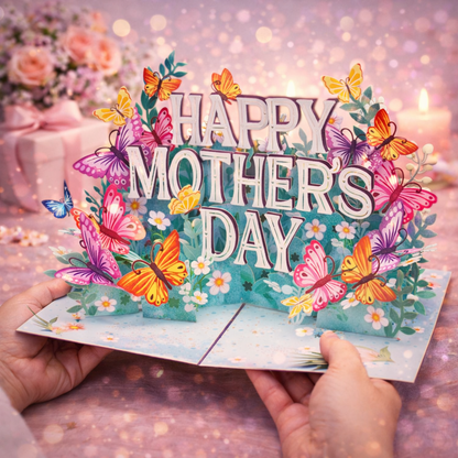 A Beautiful Mother’s Day Surprise She’ll Never Forget – 3D Pop-Up Keepsake Card