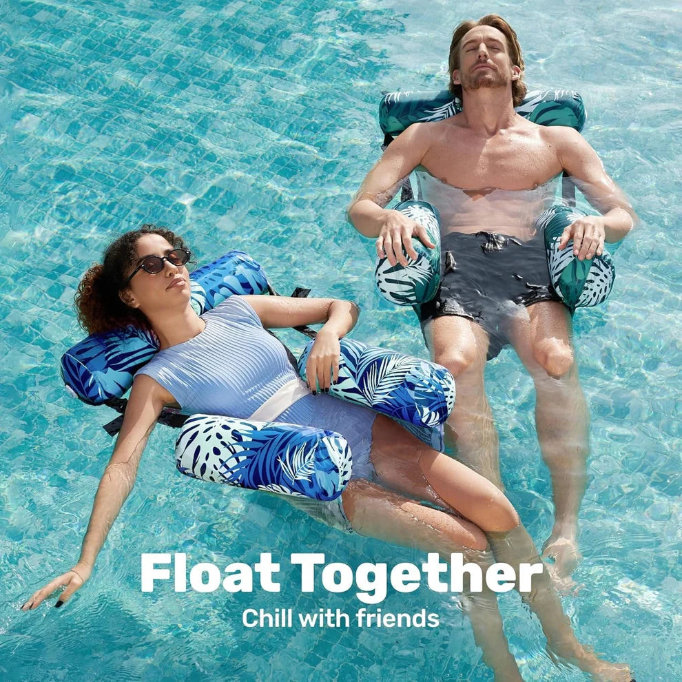 Inflatable Pool Lounge Floats 2 Pack