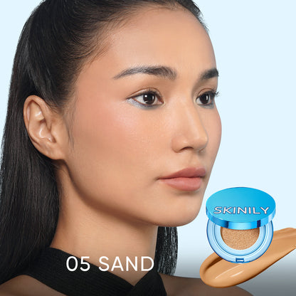 💙Final 3 Hours: 60% OFF 🔥Skinily™ VelvetFix Cushion – Natural Matte, All-Day Hold