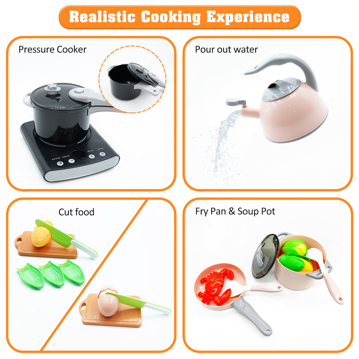 Kids Play Kitchen Toys