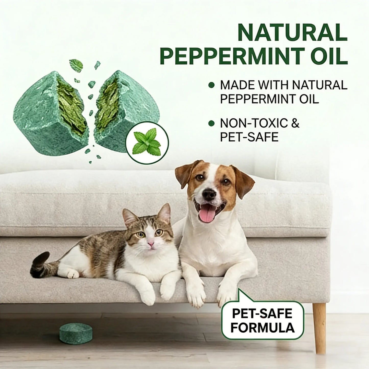 🌿Oveallgo™ Natural Peppermint Oil Rodent Repellent Balls (12-Pack)🐭