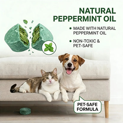 🌿Oveallgo™ Natural Peppermint Oil Rodent Repellent Balls (12-Pack)🐭