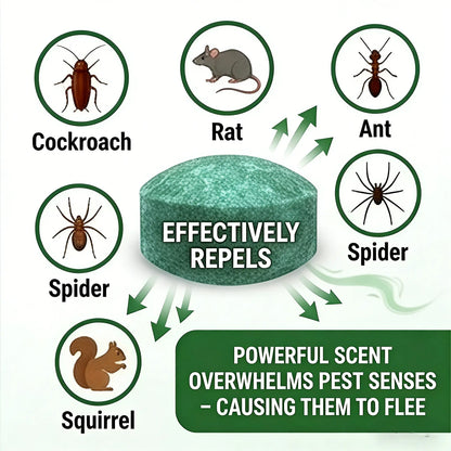 🌿Oveallgo™ Natural Peppermint Oil Rodent Repellent Balls (12-Pack)🐭