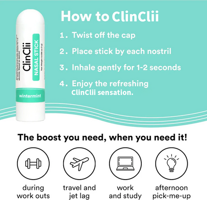 Natural Menthol Nasal Inhaler Stick – Instant Cooling & Clear Breathing