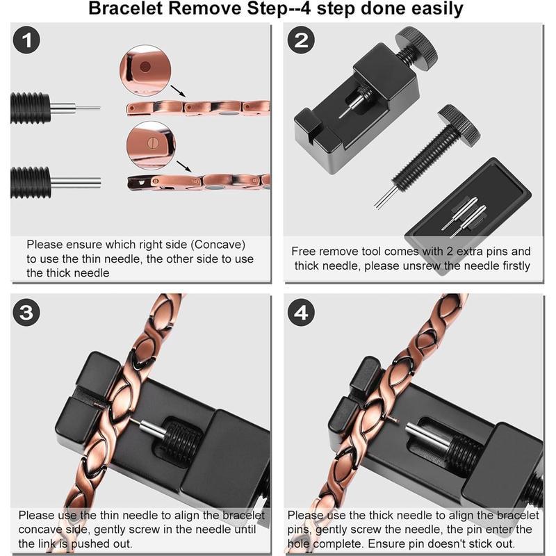 Copper magnetic bracelet——Relieve fatigue and promote blood circulation💕