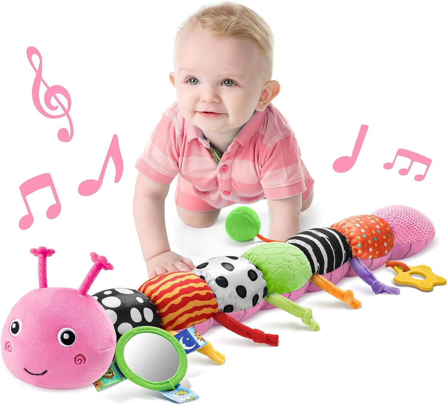 Musical Sensory Caterpillar Toy