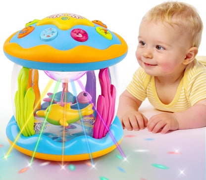 Ocean Projector Tummy Time Toy