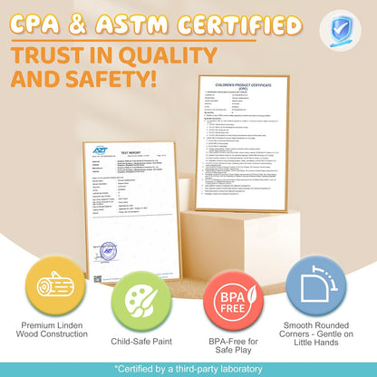 Montessori Dinosaur Stacking Toy