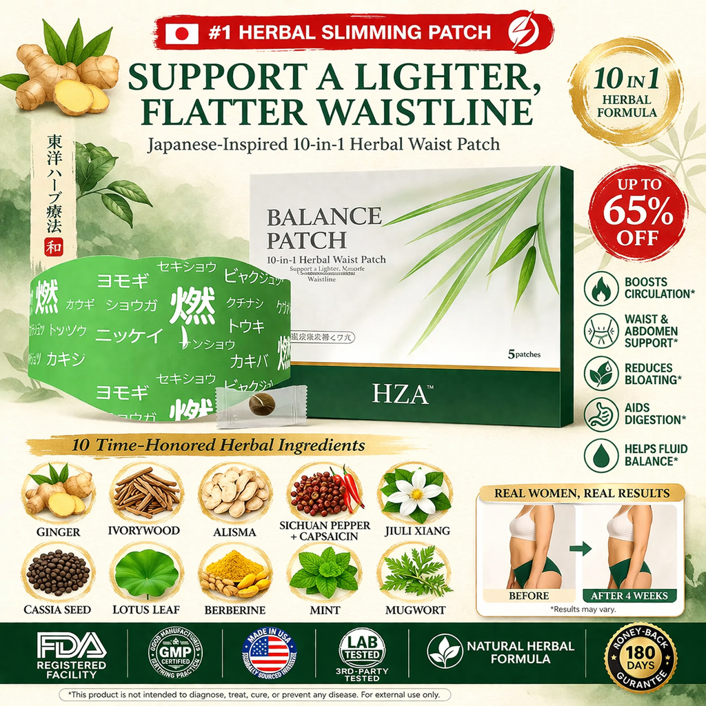 𝐇𝐙𝐀™10-in-1 Ancient Japanese Navel Patch: The Ultimate Metabolic Reset for Permanent Fat Elimination