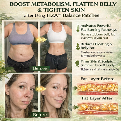𝐇𝐙𝐀™10-in-1 Ancient Japanese Navel Patch: The Ultimate Metabolic Reset for Permanent Fat Elimination