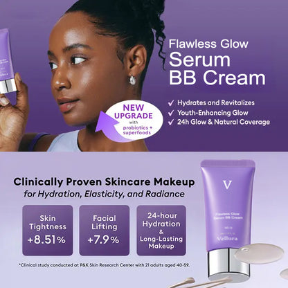 Final 3 Hours: 60%OFF🔥Vellura™ V Flawless Glow Serum BB Cream With Free Brush