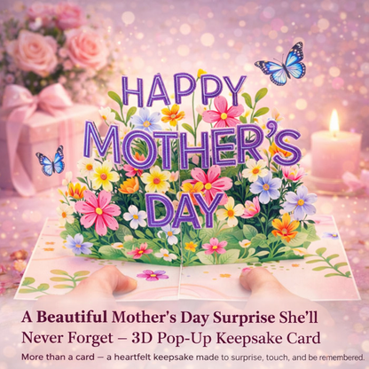 A Beautiful Mother’s Day Surprise She’ll Never Forget – 3D Pop-Up Keepsake Card