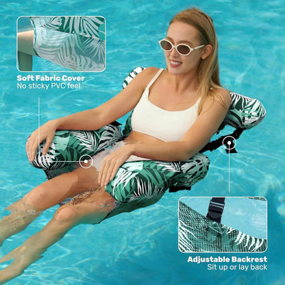 Inflatable Pool Lounge Floats 2 Pack