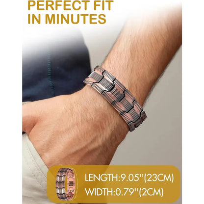 Copper magnetic bracelet——Relieve fatigue and promote blood circulation💕