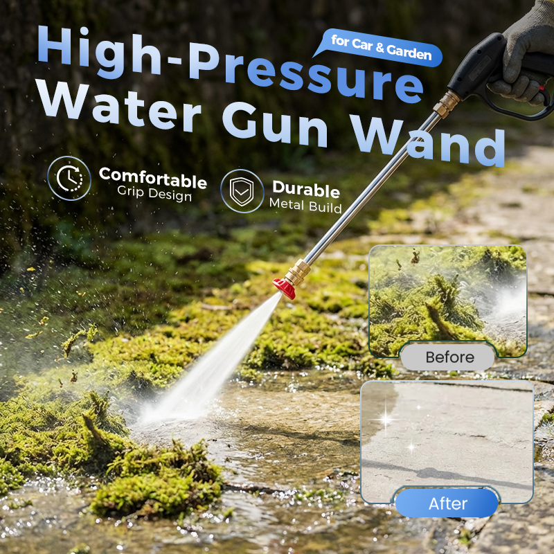 Blast Away Dirt. No Electricity Required