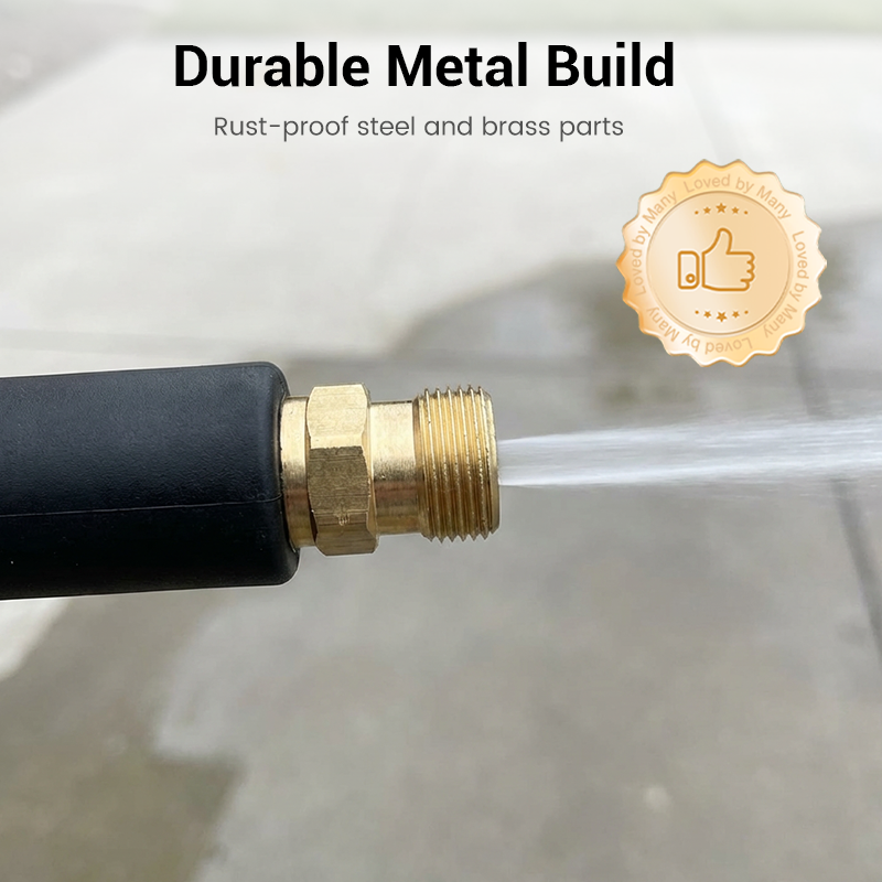 Blast Away Dirt. No Electricity Required